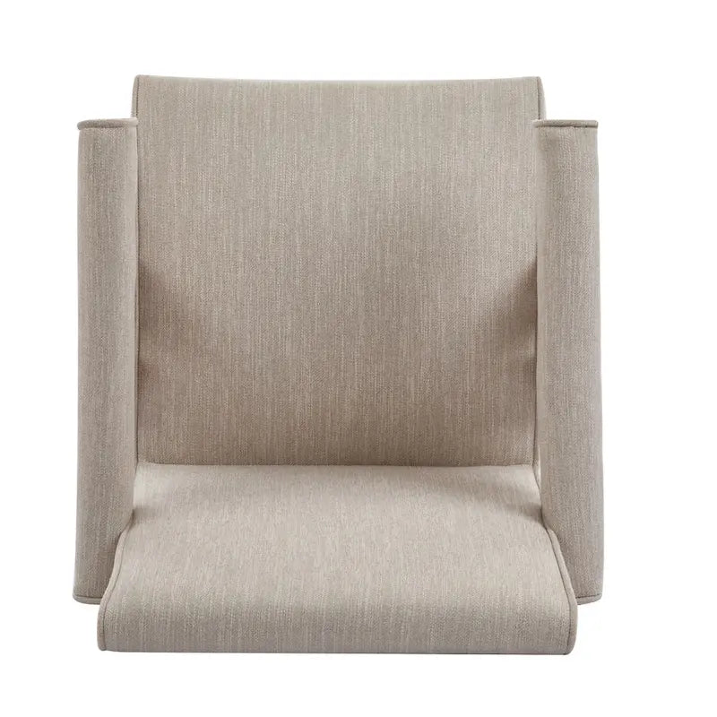 Chaises de salle à manger en tissu avec accoudoirs (Lot de 2)