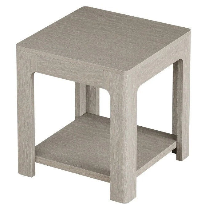 Table d'appoint en bois à 2 niveaux, table d'appoint ou de chevet moderne