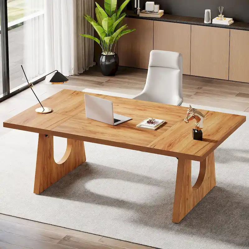 Bureau de direction rectangulaire de 70,9 pouces