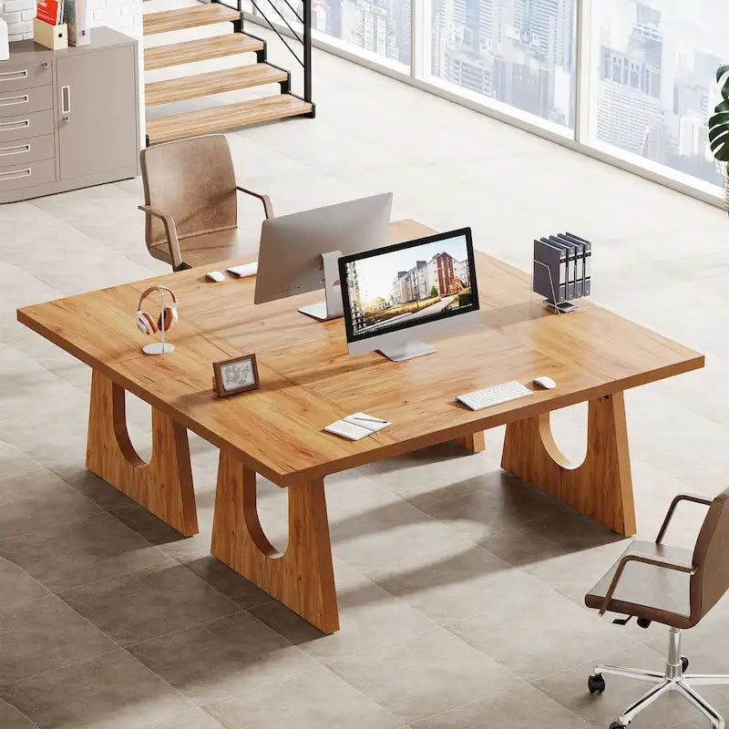 Bureau de direction rectangulaire de 70,9 pouces