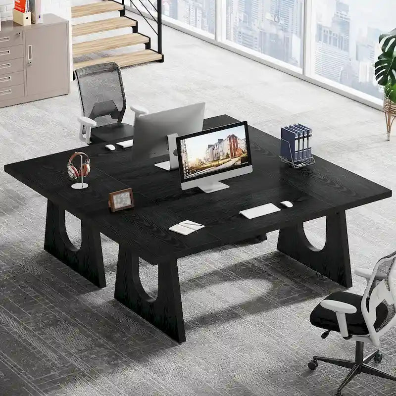 Bureau de direction rectangulaire de 70,9 pouces
