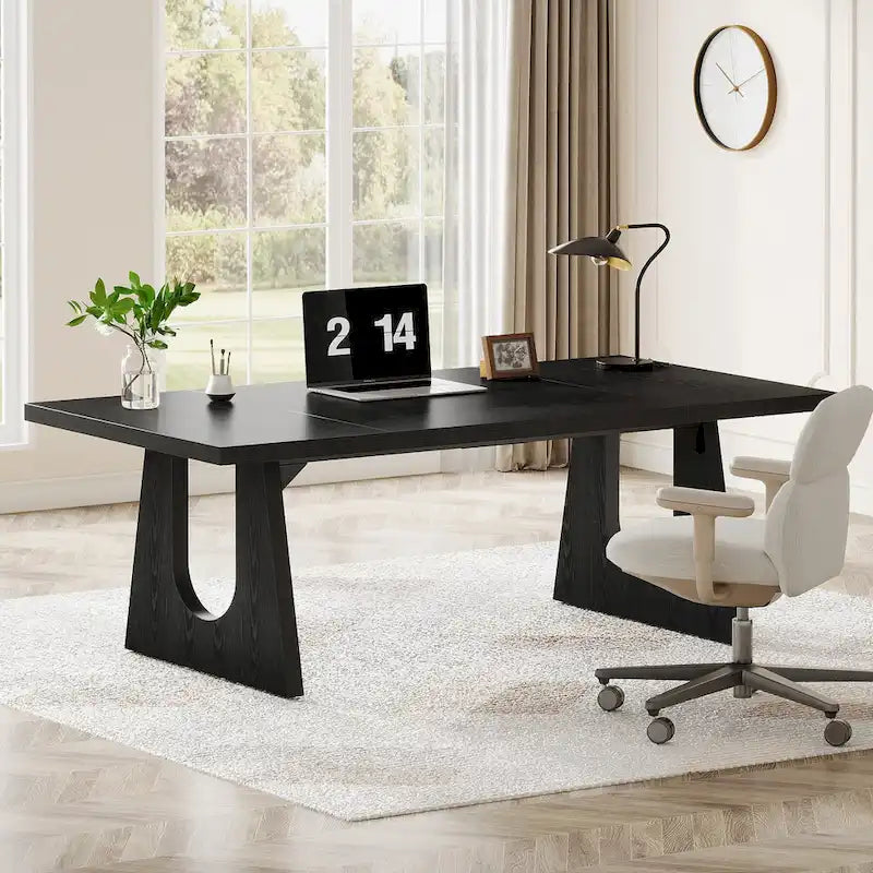 Bureau de direction rectangulaire de 70,9 pouces