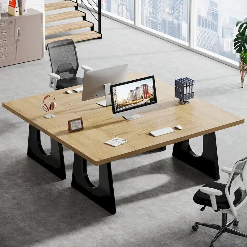 Bureau de direction rectangulaire de 70,9 pouces