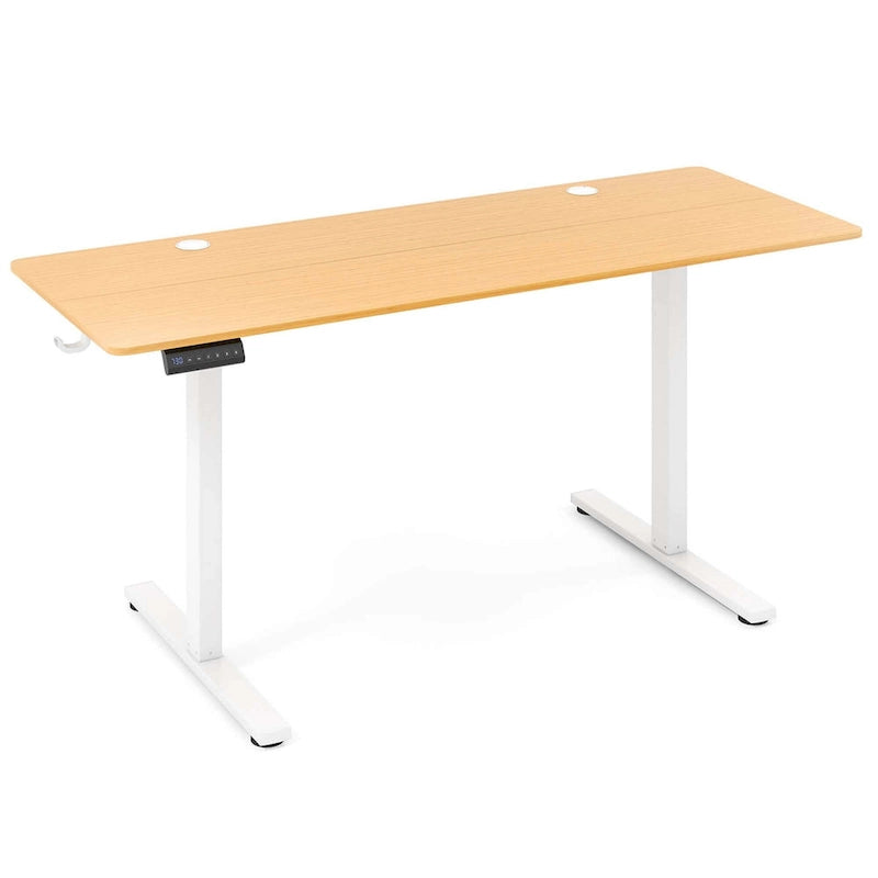 Bureau assis-debout électrique réglable en hauteur