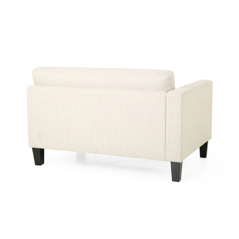 Canapé trois places de style moderne beige