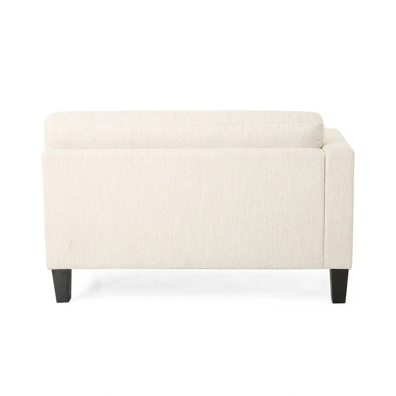 Canapé trois places de style moderne beige
