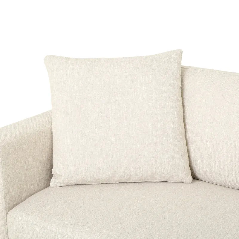 Canapé trois places de style moderne beige