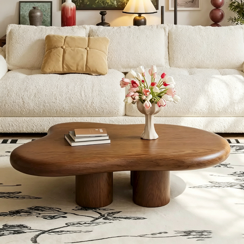 Table basse nuage moderne pour salon
