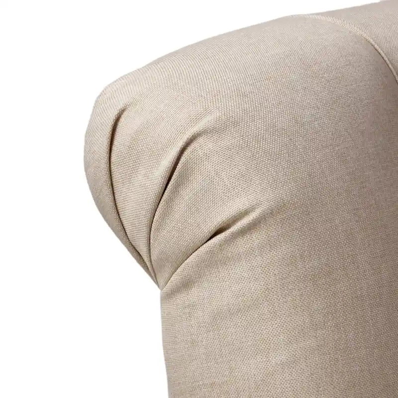 Fauteuil club capitonné