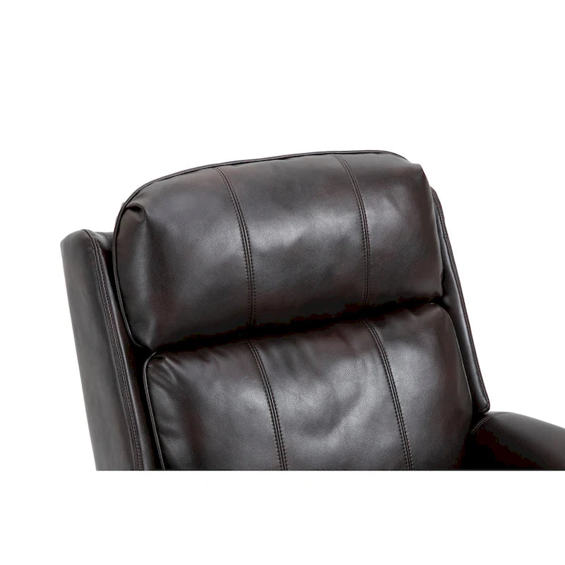 Fauteuil inclinable électrique en similicuir avec fonction releveur