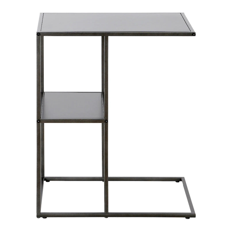 Table d'appoint rectangulaire large de 20 po