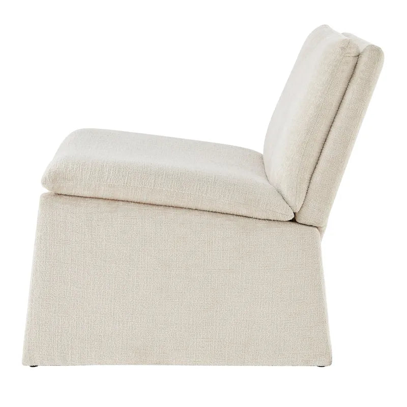 Fauteuil d'appoint en chenille