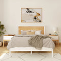 Lit moderne en bois massif