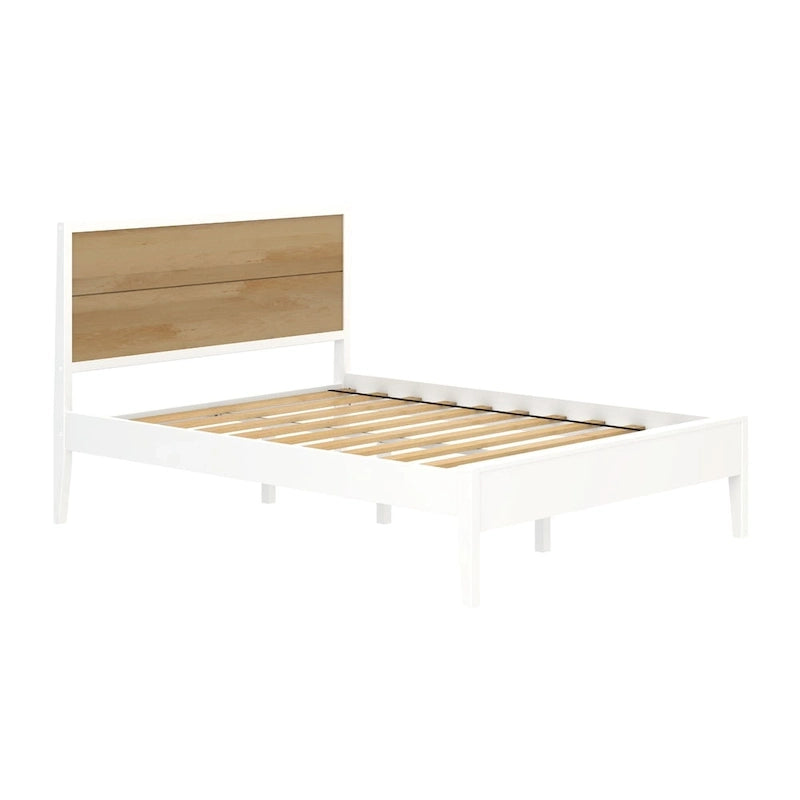 Lit moderne en bois massif