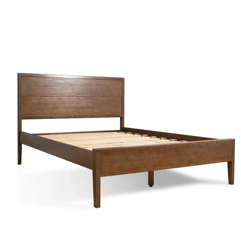 Lit moderne en bois massif
