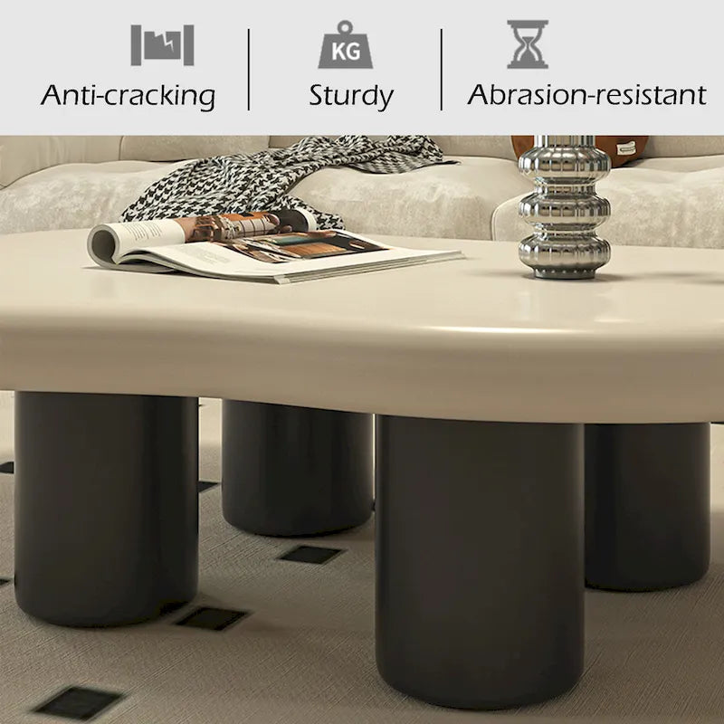 Table basse nuage moderne pour salon