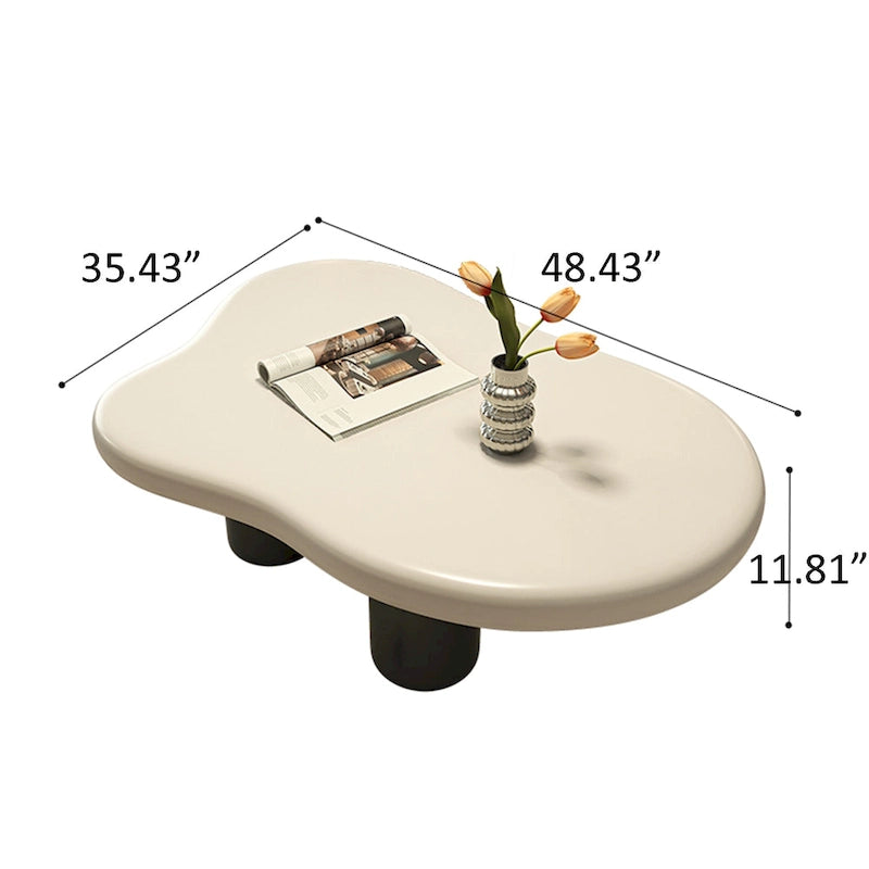 Table basse nuage moderne pour salon