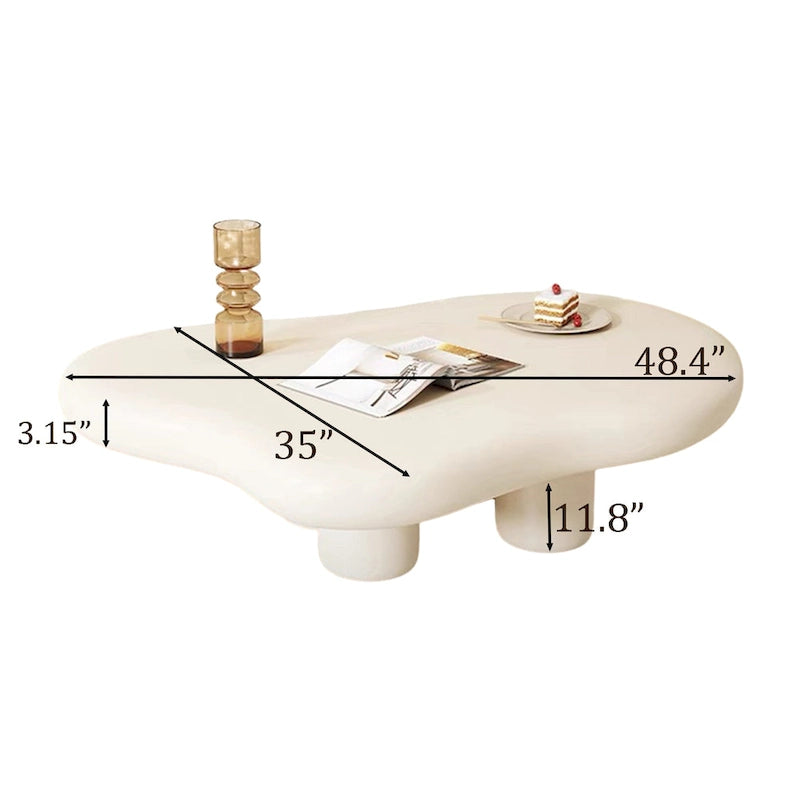 Table basse nuage moderne pour salon