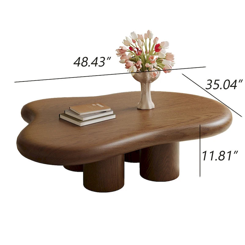 Table basse nuage moderne pour salon