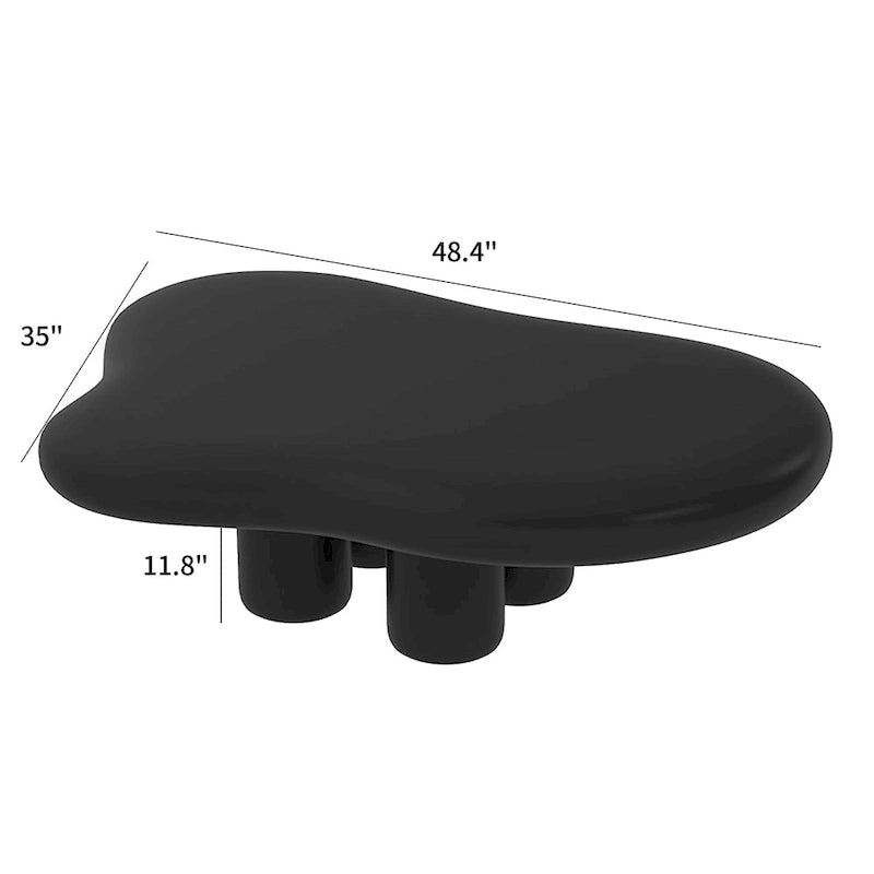 Table basse nuage moderne pour salon