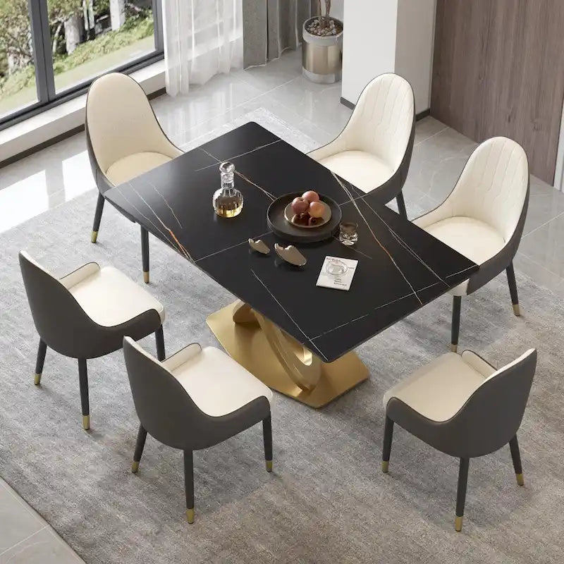 Table de salle à manger de style moderne