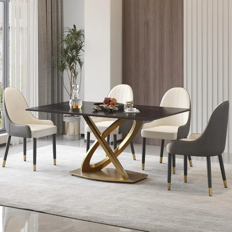 Table de salle à manger de style moderne