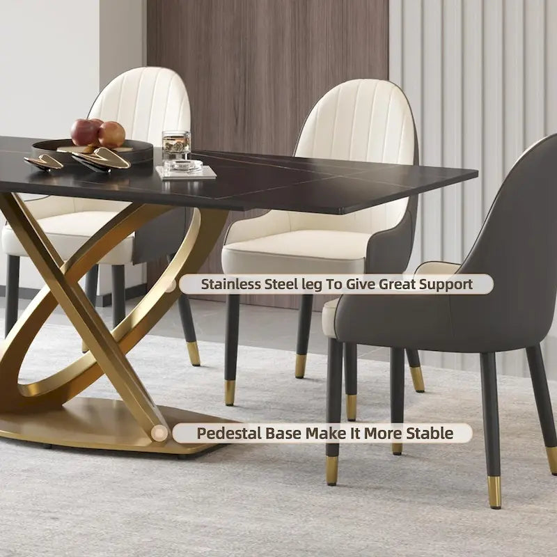 Table de salle à manger de style moderne