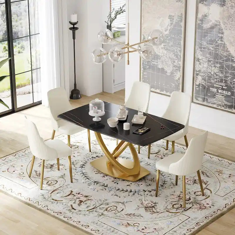 Table de salle à manger de style moderne