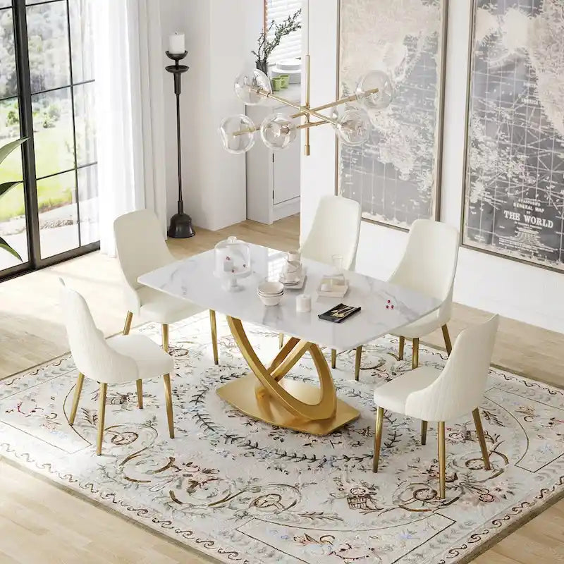 Table de salle à manger de style moderne
