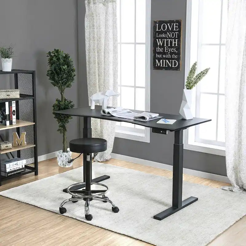 Bureau assis-debout industriel réglable