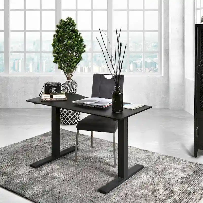 Bureau assis-debout industriel réglable