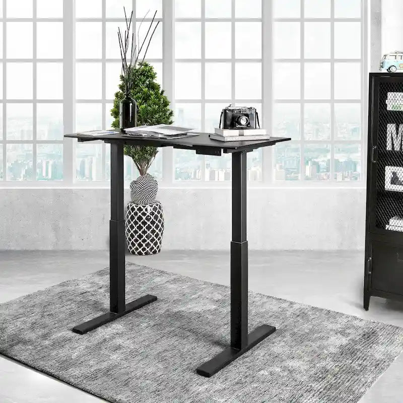 Bureau assis-debout industriel réglable